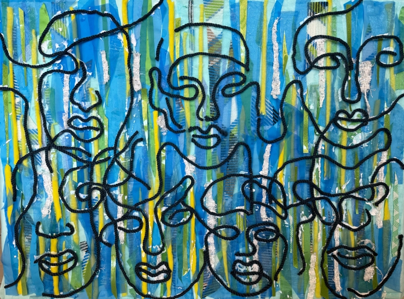 Tread of identity by artist Anastasia Shimanskaya